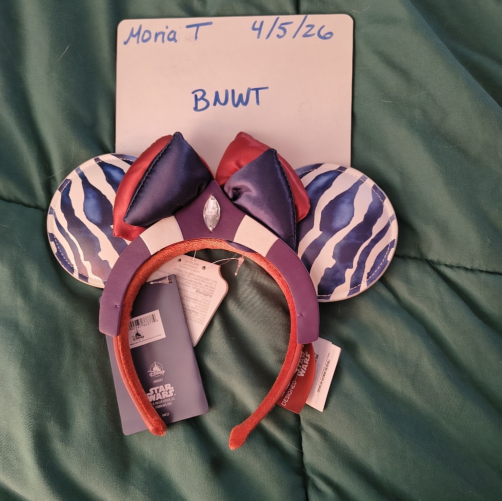 2024 Disney I Am No Jedi Ashoka Tano Ears by Ashley Eckstein